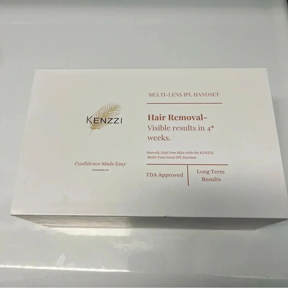 Kenzzi IPL Hair Removal Handset Device With Power Cord Tested Works - Picture 6 of 7